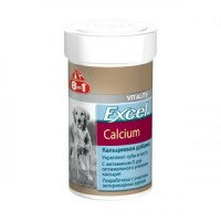 Кальций для собак 8in1 Excel «Calcium» 880 таблеток (для зубов и костей)